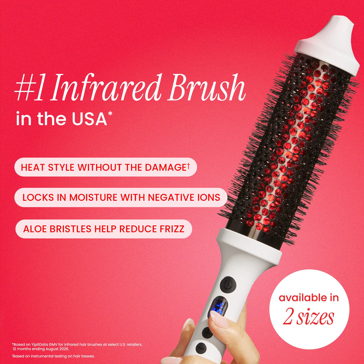 LONG BARREL INFRARED THERMAL BOUNCE BRUSH